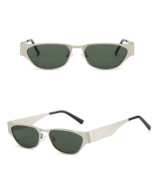 Cat-Eye Metal Frame with UV400 Protection Sunglasses