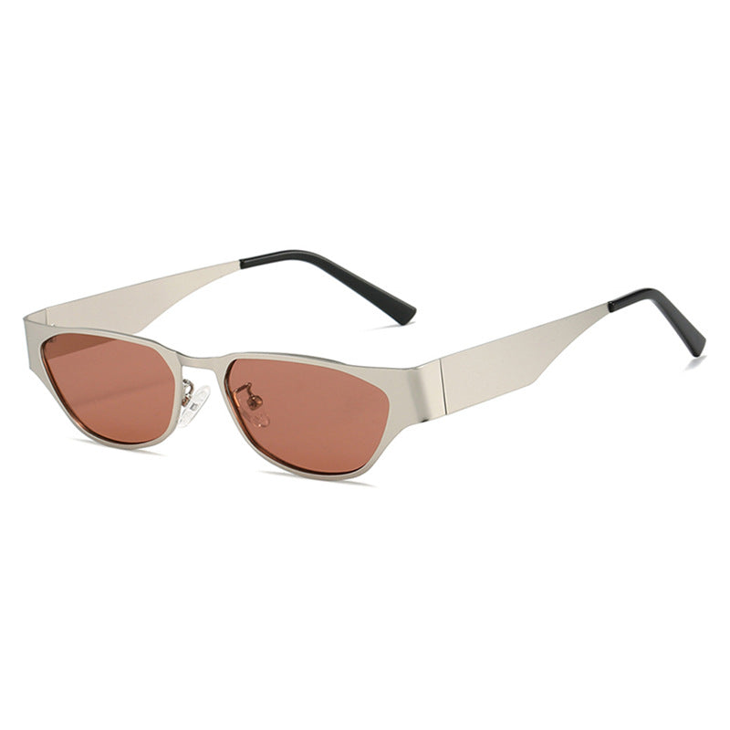 Cat-Eye Metal Frame with UV400 Protection Sunglasses