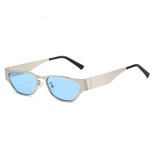 Cat-Eye Metal Frame with UV400 Protection Sunglasses