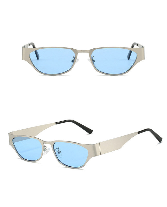 Cat-Eye Metal Frame with UV400 Protection Sunglasses