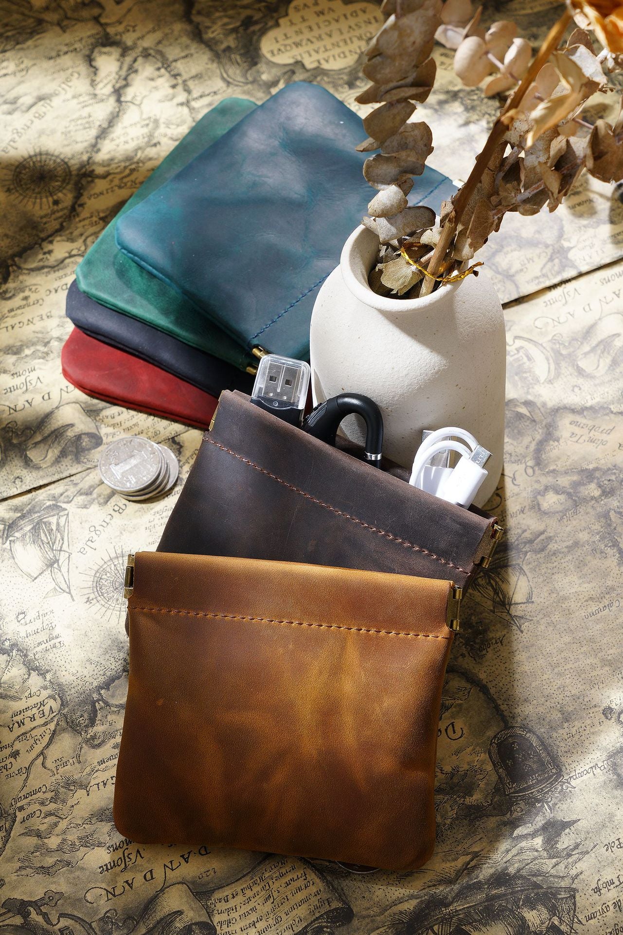Genuine Leather Coin Purse