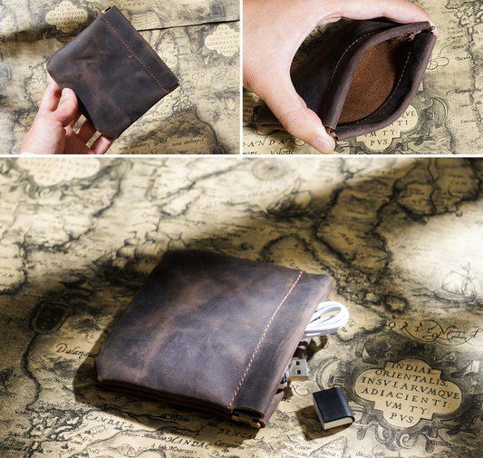 Genuine Leather Coin Purse