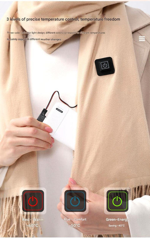 Electric Warming Scarf Outdoor Essential