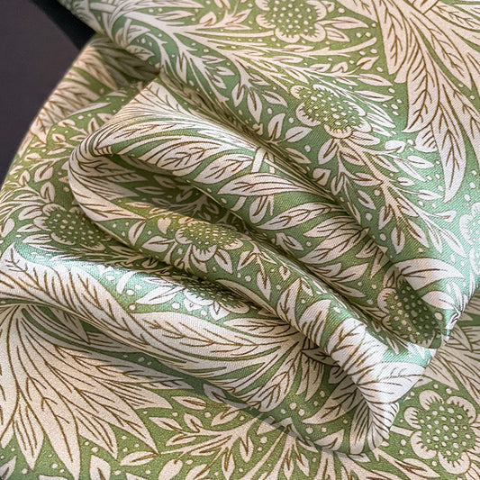 Floral Design Mulberry Silk Shawl