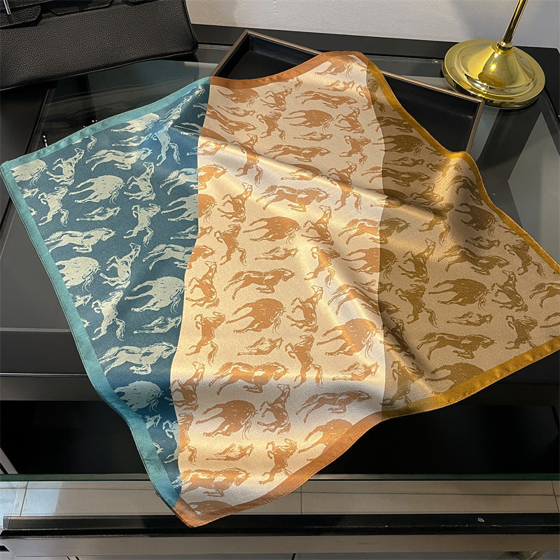 Floral Design Mulberry Silk Shawl