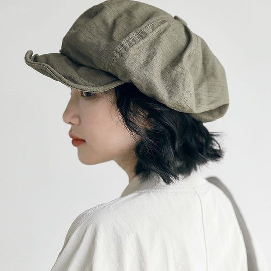Vintage Style Baker Boy Cap