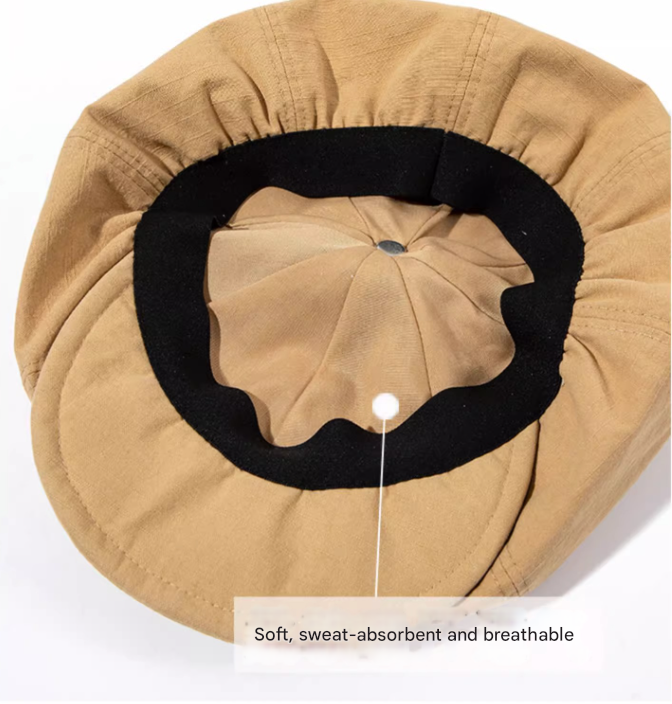 Vintage Style Baker Boy Cap
