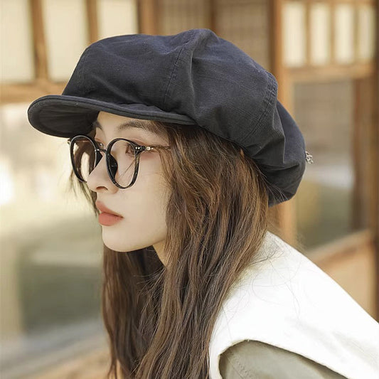 Vintage Style Baker Boy Cap