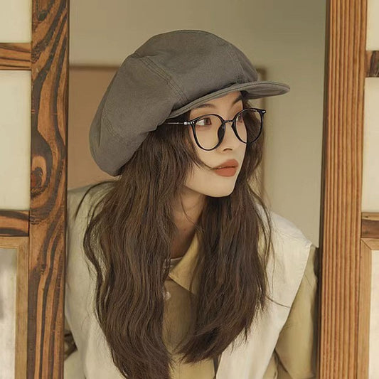 Vintage Style Baker Boy Cap