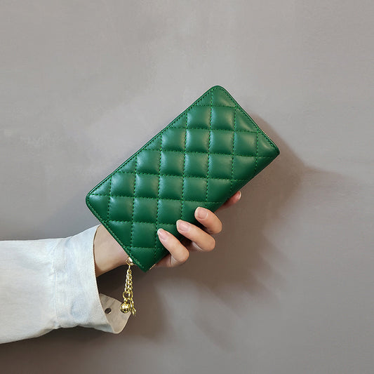 Zip Around Wallet with Multiple Compartments