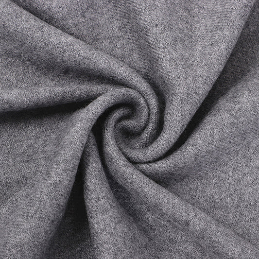 Luxury Cashmere Blend Large Fringed Scarf