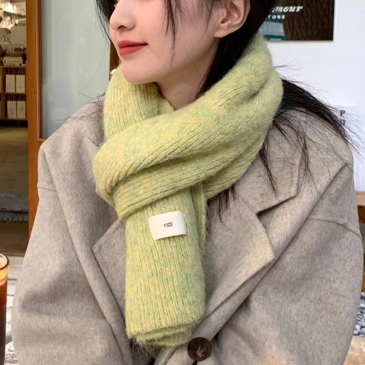 Soft Wool-Blend Winter Neck Wrap