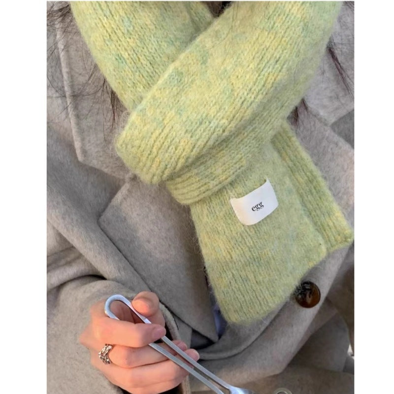 Soft Wool-Blend Winter Neck Wrap