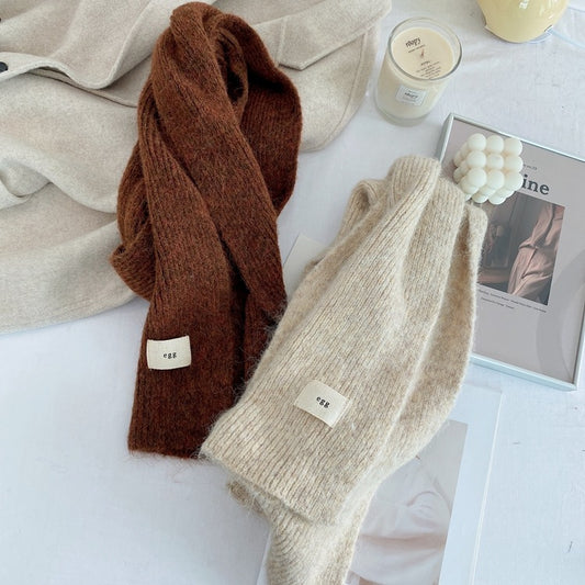 Soft Wool-Blend Winter Neck Wrap