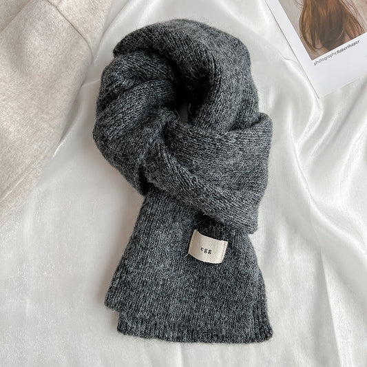 Soft Wool-Blend Winter Neck Wrap