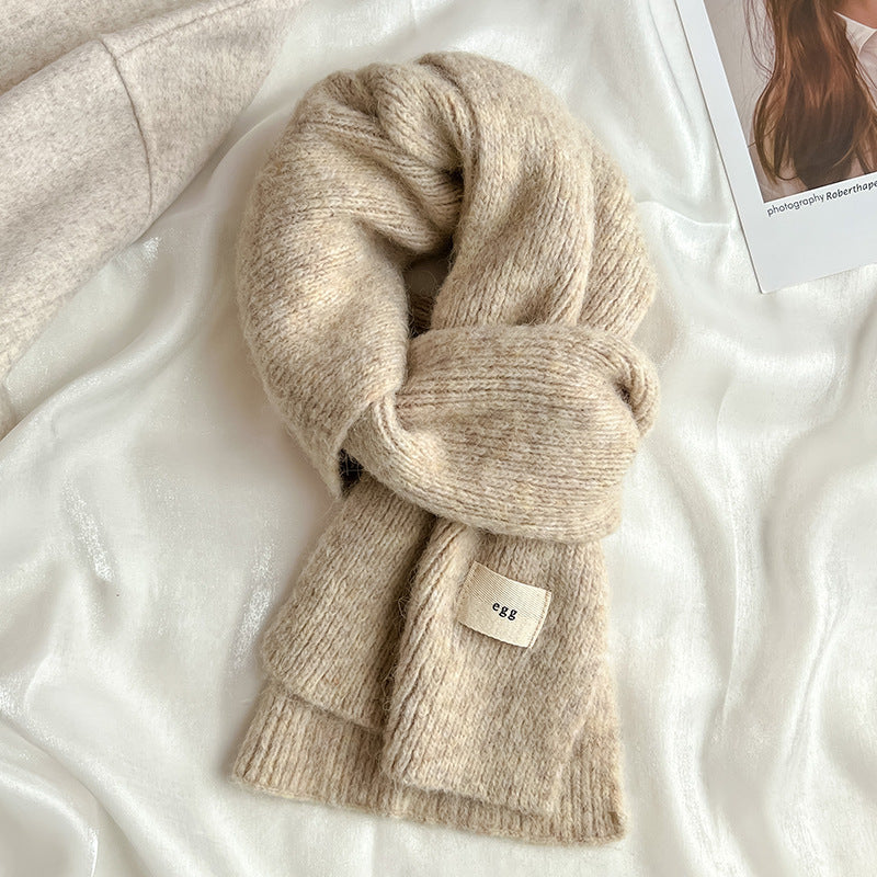 Soft Wool-Blend Winter Neck Wrap