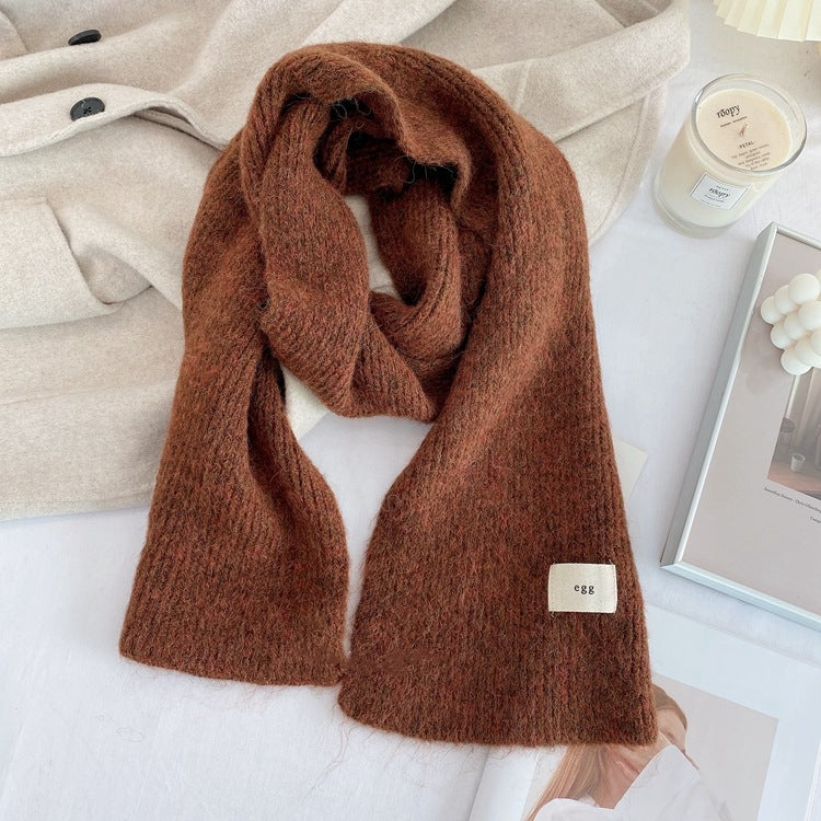Soft Wool-Blend Winter Neck Wrap