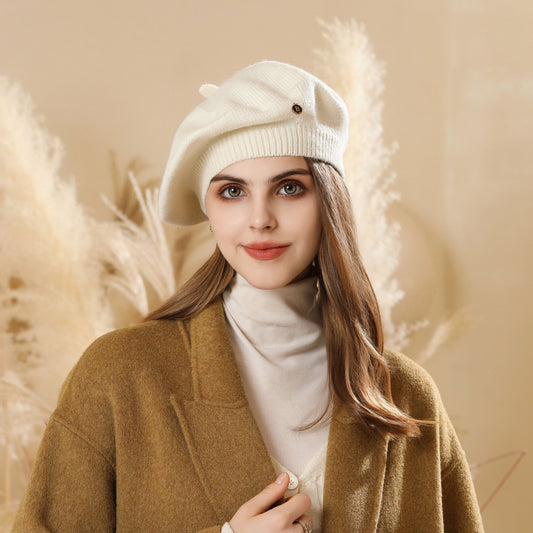 Vintage Inspired Knitted Beret