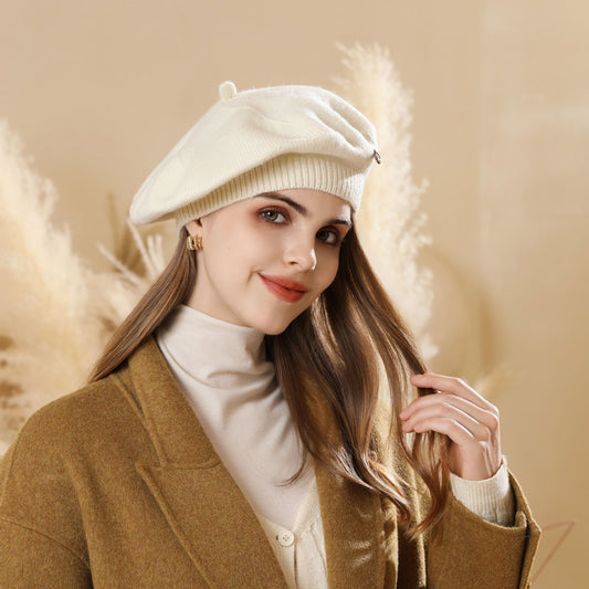 Vintage Inspired Knitted Beret