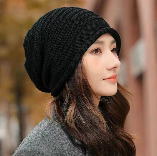 Warm & Stylish Knitted Beanie Hats (3-Pack)