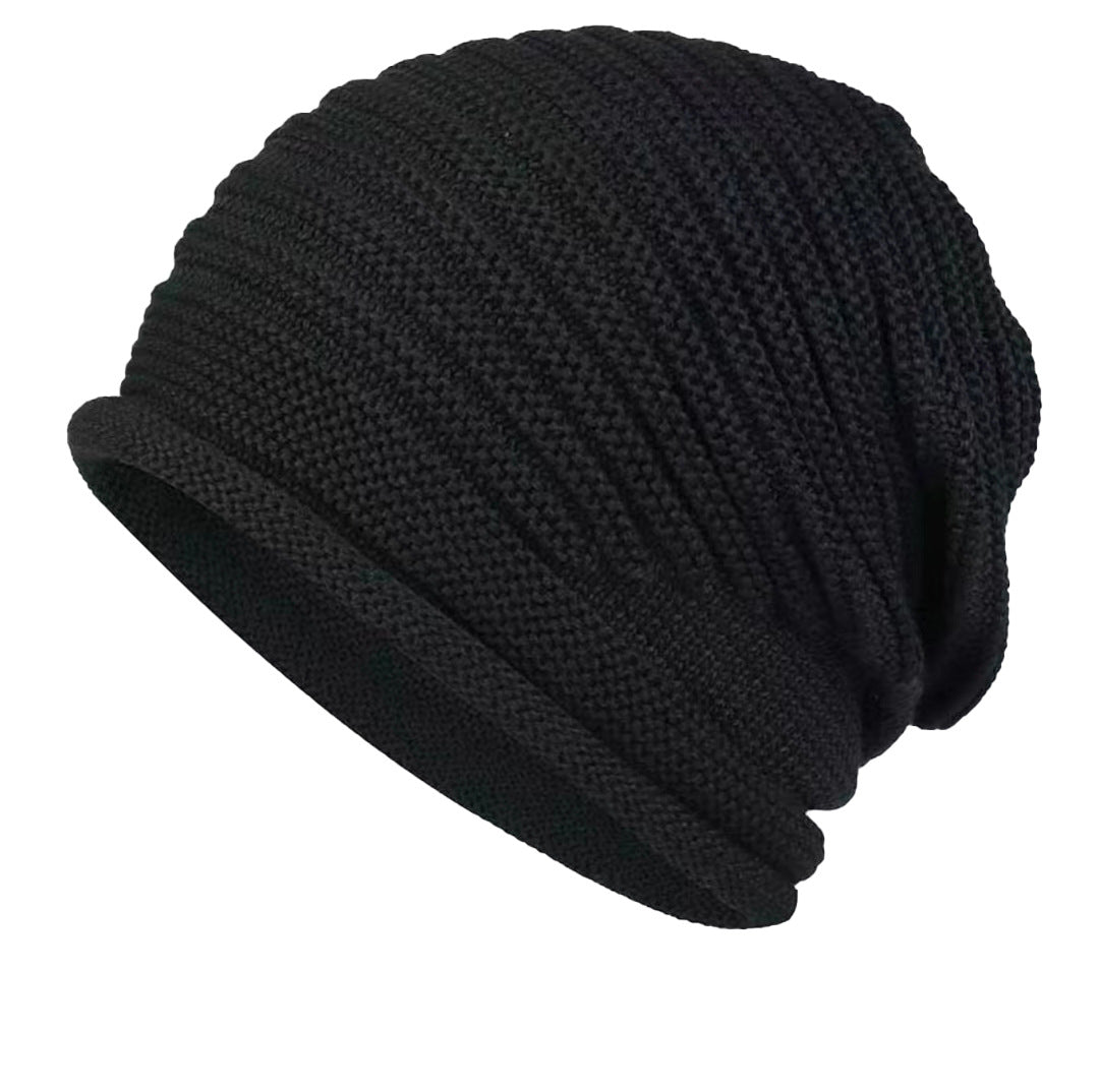 Warm & Stylish Knitted Beanie Hats (3-Pack)