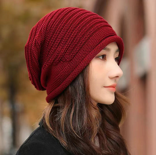 Warm & Stylish Knitted Beanie Hats (3-Pack)