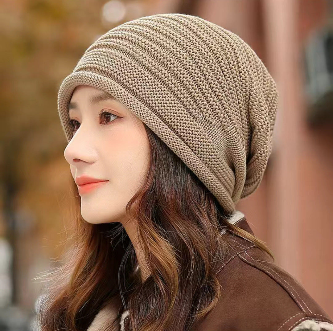 Warm & Stylish Knitted Beanie Hats (3-Pack)