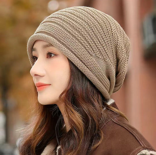 Warm & Stylish Knitted Beanie Hats (3-Pack)