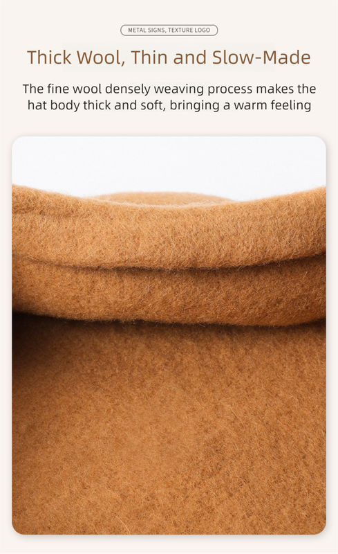 Elegant Wool Beret