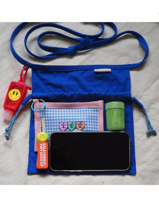 2PCS Cute Lightweight Drawstring Crossbody Phone Bag
