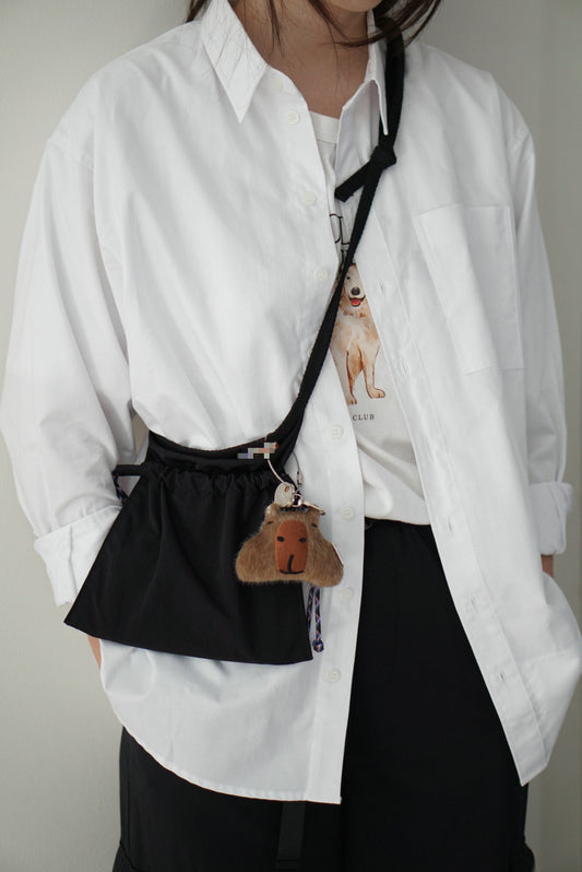 2PCS Cute Lightweight Drawstring Crossbody Phone Bag