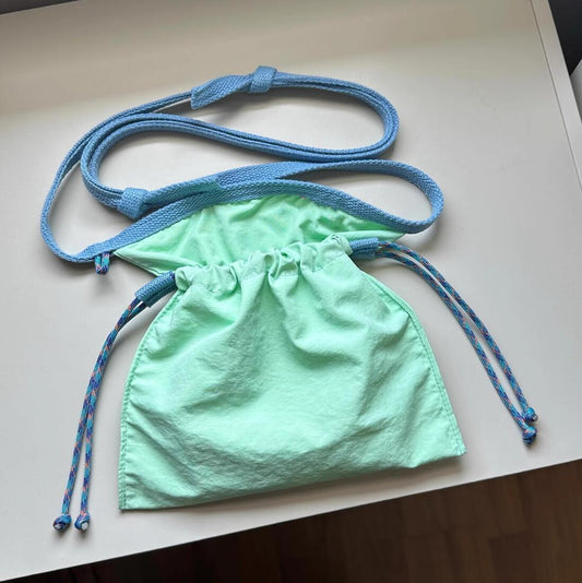 2PCS Cute Lightweight Drawstring Crossbody Phone Bag