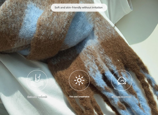 Warm & Stylish Long Neck Warmer