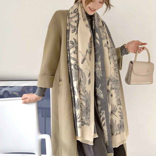 Luxury Soft Printed Pashmina Style Wrap