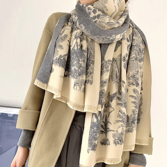 Luxury Soft Printed Pashmina Style Wrap