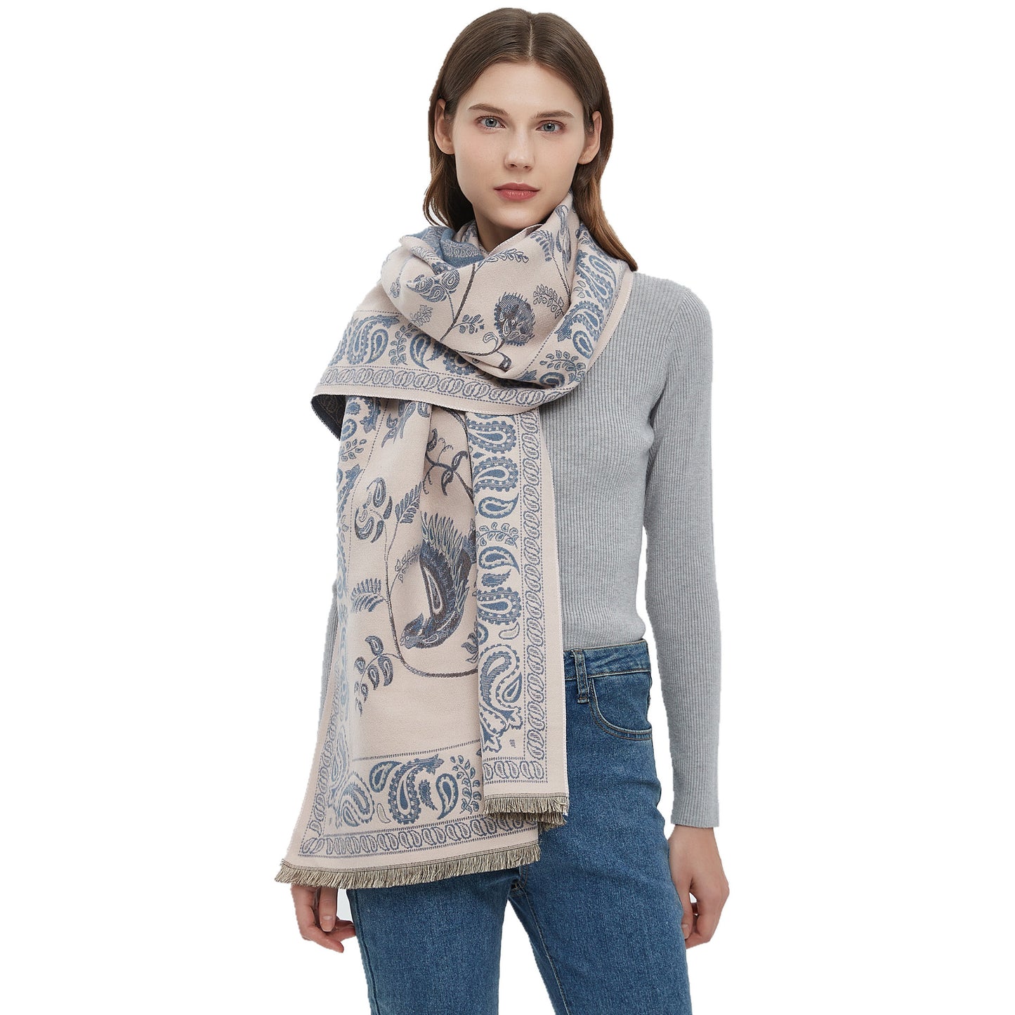 Soft Jacquard Shawl