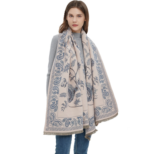 Soft Jacquard Shawl