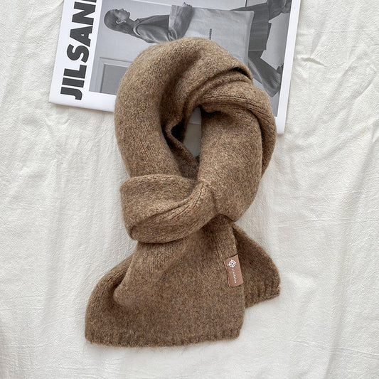 Luxuriously Soft Wool Blend Knit Scarf