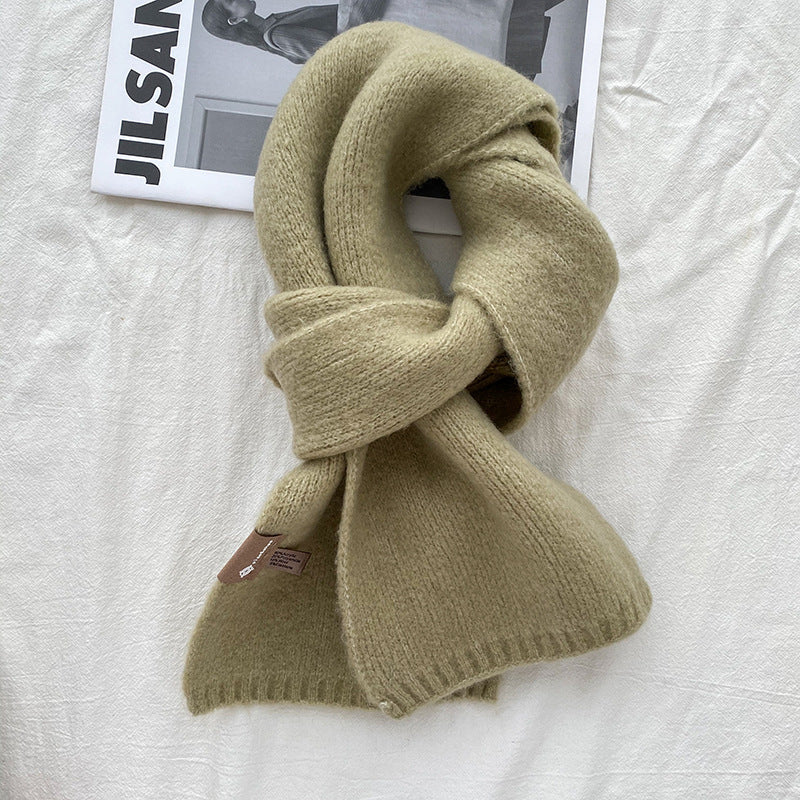 Luxuriously Soft Wool Blend Knit Scarf