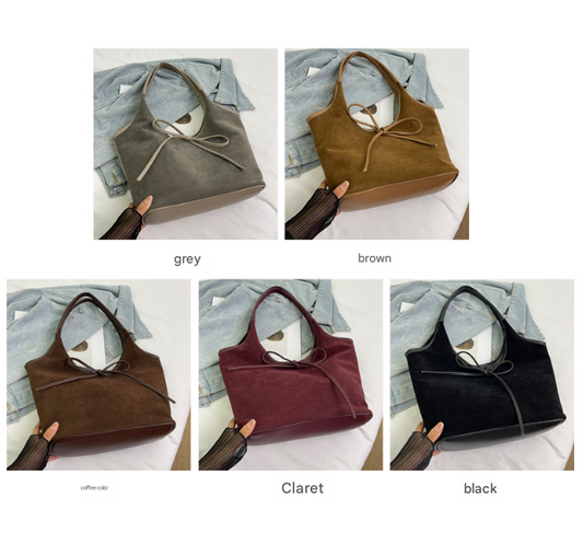Chic Retro with Large Capacity Shoulder Bag