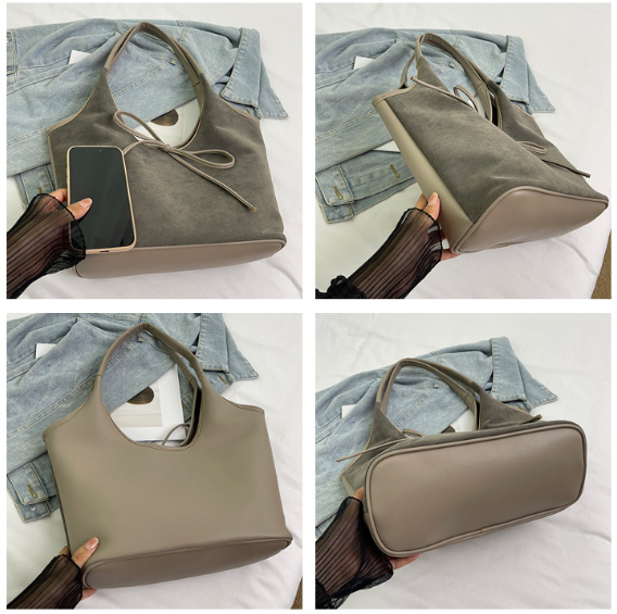 Chic Retro with Large Capacity Shoulder Bag