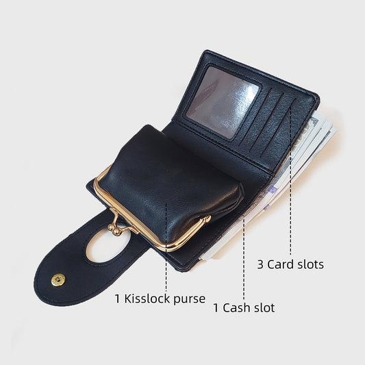 Elegant Croc Embossed Wallet