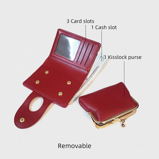 Elegant Croc Embossed Wallet