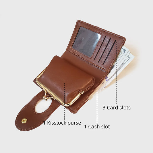 Elegant Croc Embossed Wallet