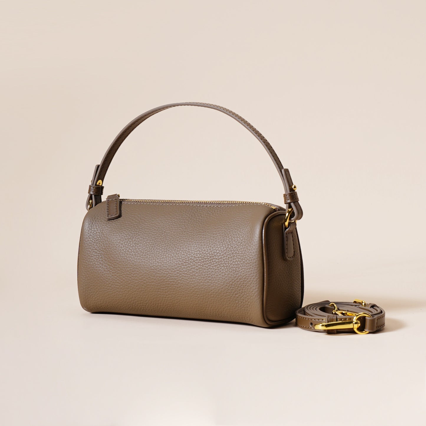 Mini Barrel Crossbody & Top Handle Bag