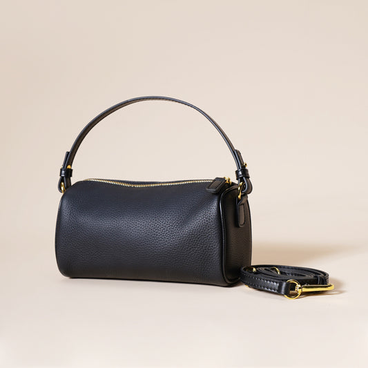Mini Barrel Crossbody & Top Handle Bag