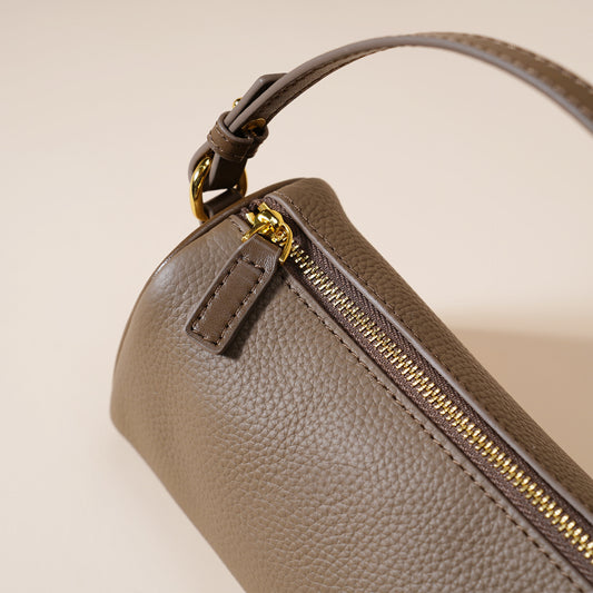 Mini Barrel Crossbody & Top Handle Bag