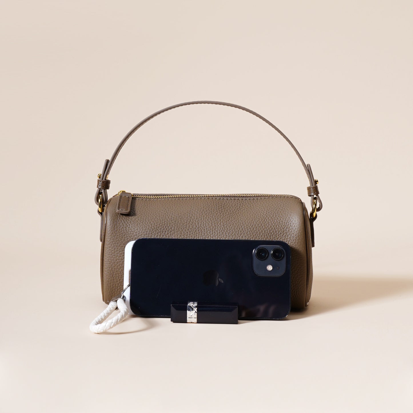 Mini Barrel Crossbody & Top Handle Bag