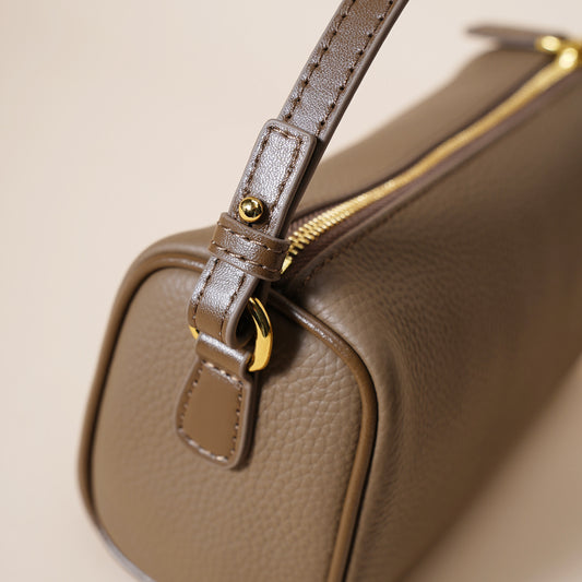 Mini Barrel Crossbody & Top Handle Bag