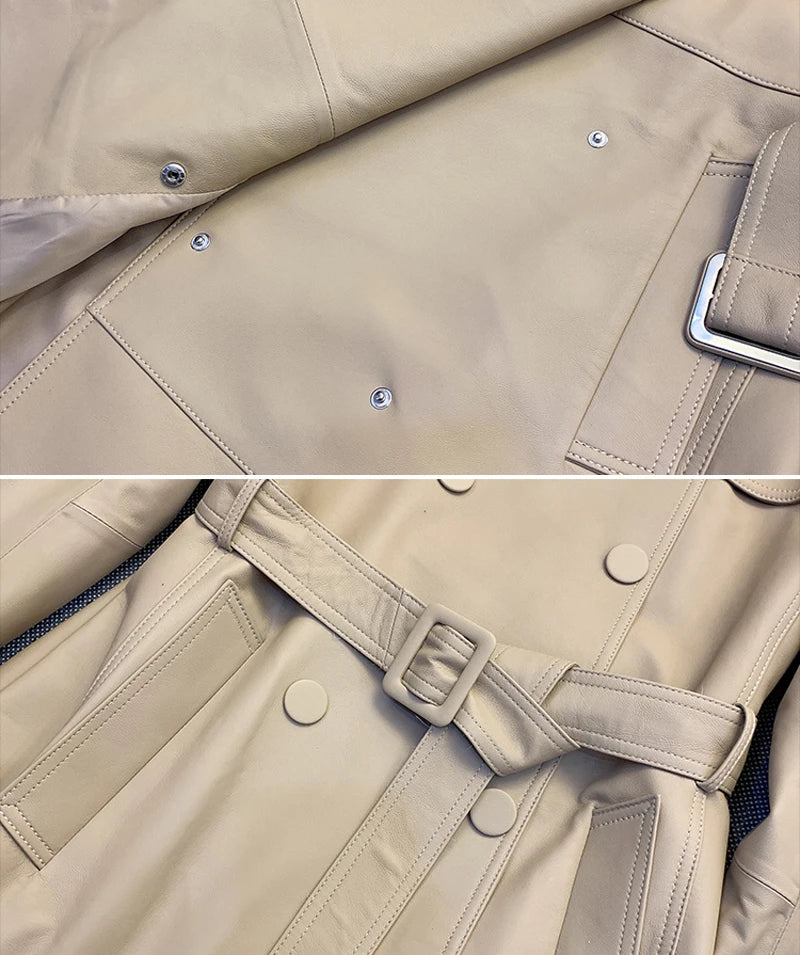 Slim Leather Big Pockets Jacket 